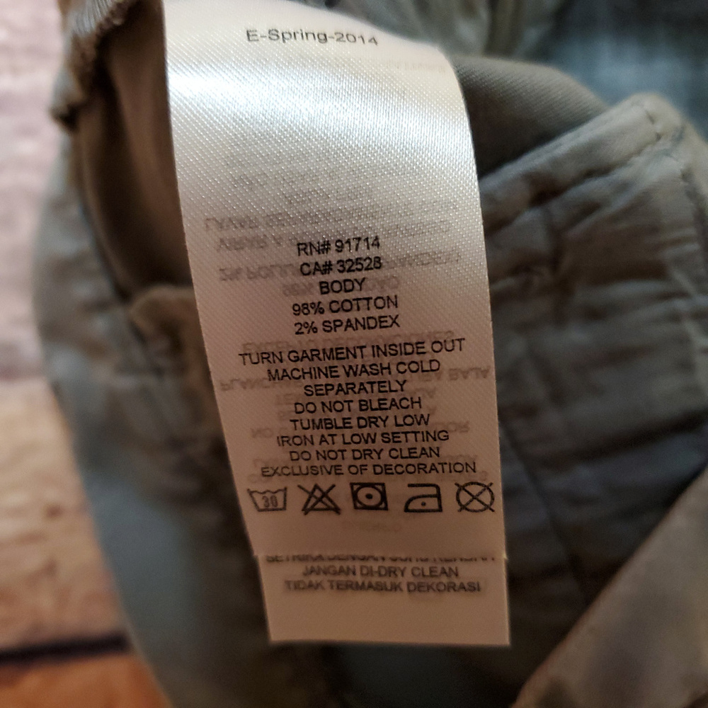 Armani Exchange The Boyfriend Jeans Size 29 Gray - Picture 5 of 6